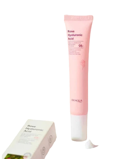 Contorno de ojos rosas AH Bioaqua reduce ojeras