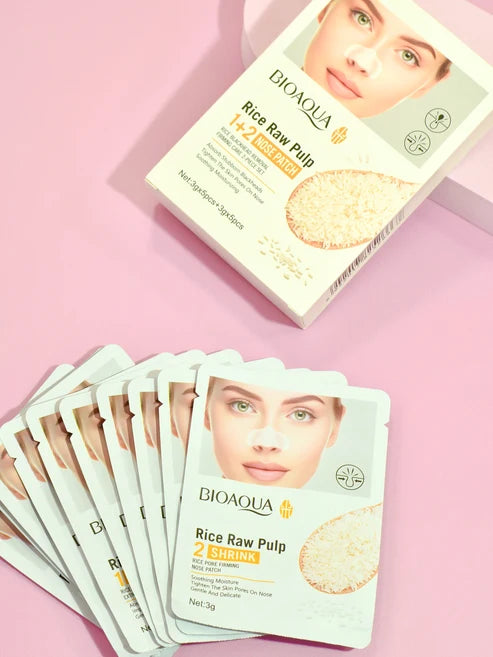 Kit Nariz Bioaqua x 2 Pasos Removedor de Puntos Negros y Minimizador de Poros